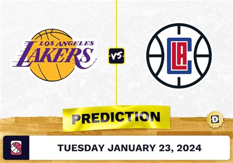 lakers vs clippers prediction|Los Angeles Lakers at Los Angeles Clippers odds, picks and .